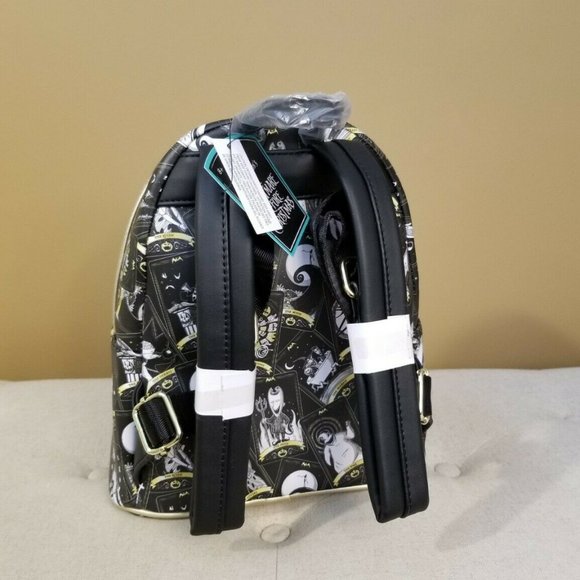 Loungefly Disney Nightmare Before Christmas Tarot Card Backpack NEW main image 6